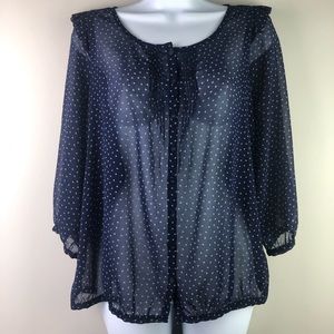 🍁 3/$20🍁 Pins & Needles Triangle Print Blouse